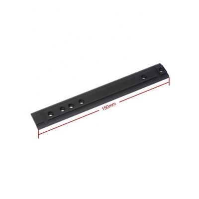 1 Accesorios universales Placa de base de 150 mm KDC2-15 para aleación de aluminio de caza