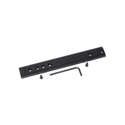 1 Accesorios universales Placa de base de 150 mm KDC2-15 para aleación de aluminio de caza