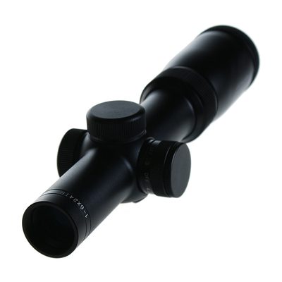Diámetro del objetivo de 24 mm Red Dot Laser Scope 1-6X24 LPVO Scopes ópticos para profesionales