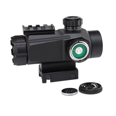 35mm Diámetro de lente objetivo 1x35 Visión de punto rojo con 4 patrones de retícula y cubiertas de vuelta