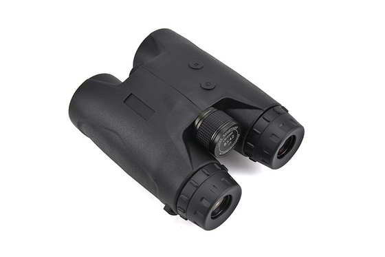 Multifunccional impermeable 8x42 2000M Laser Finder Binocular para la caza Negro