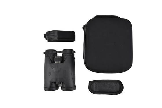 Multifunccional impermeable 8x42 2000M Laser Finder Binocular para la caza Negro