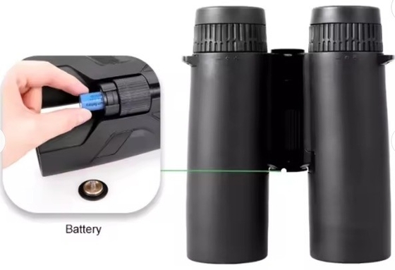 Potencia máxima de salida 8x42 Laser Rangefinder Binocular 5-1800m 2000m 2500m para el Golf