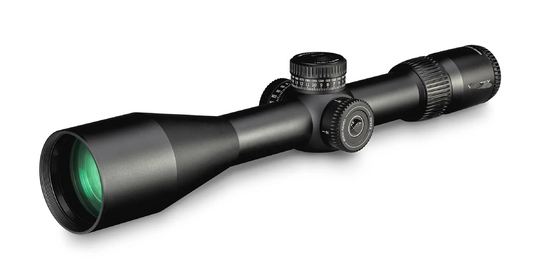 Vórculo óptico 5-25x56FFP 34mm con retícula de vidrio y diámetro de lente objetivo de 56mm