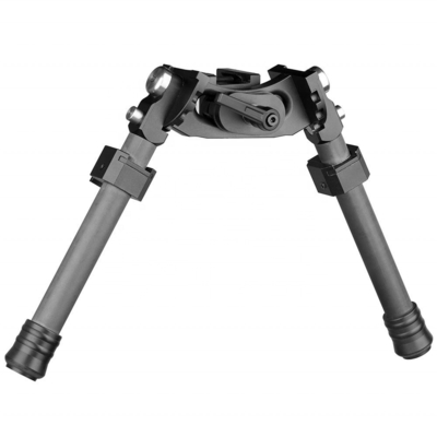 Bipod ajustable retráctil para el alcance de caza de 22 mm Centro de altura 18-25cm Aluminio