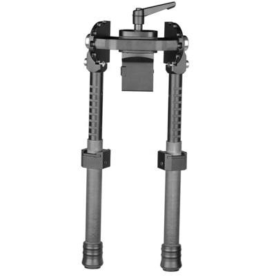 Bipod ajustable retráctil para el alcance de caza de 22 mm Centro de altura 18-25cm Aluminio
