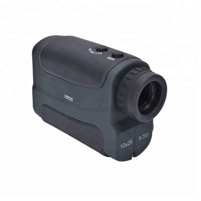 Observación del club de golf 10X25 Laser Range Finder con pantalla LCD y láser de clase 1 seguro para los ojos