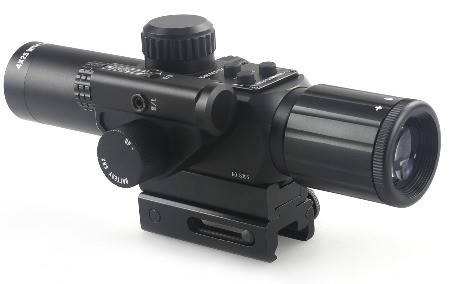 M6 Táctico 4X25 IR Visión roja/verde y alcance láser Red Dot de 170 mm de longitud para la caza