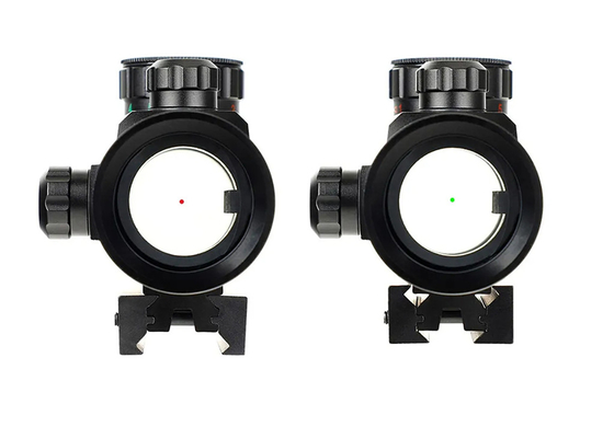 1x40 Red Dot Laser Scope diseñado para la adquisición de objetivos rápidos y precisos
