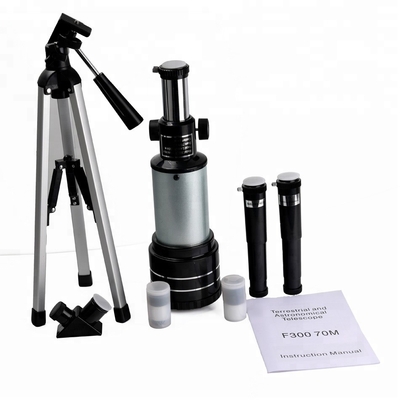F30070 Espectro astronómico monocular espacial con espejo oblicuo y trípodes de aluminio