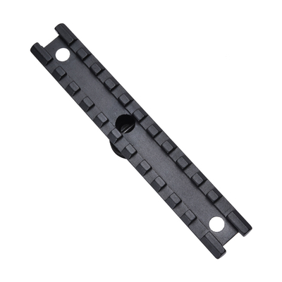 Espejo táctico negro mate Montaje de ranura de 11 mm Mantenimiento de manija de transporte Adaptador de montaje Fácil instalación