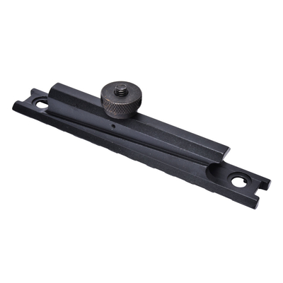 Espejo táctico negro mate Montaje de ranura de 11 mm Mantenimiento de manija de transporte Adaptador de montaje Fácil instalación