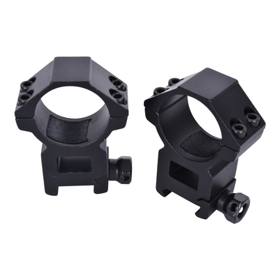 Alto perfil de doble anillo de alcance de montaje de anillos dobles montaje negro mate Centro de altura 21 mm