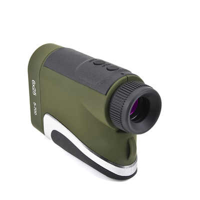 Último medidor de distancia láser 6x25 5-700m Larga distancia para la caza 210g 7° Ángulo de visión