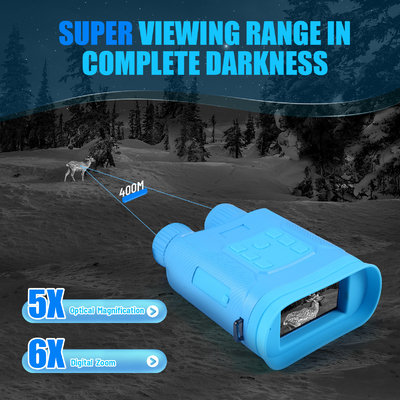 Binocular digital de visión nocturna multifunción KDMINI88L con aumento óptico 5X
