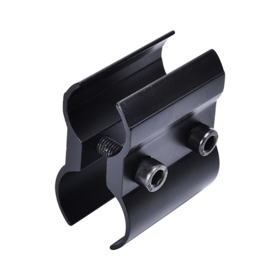 Negro mate QQ06 Clip de caza táctico linterna montado linterna de visión de montaje