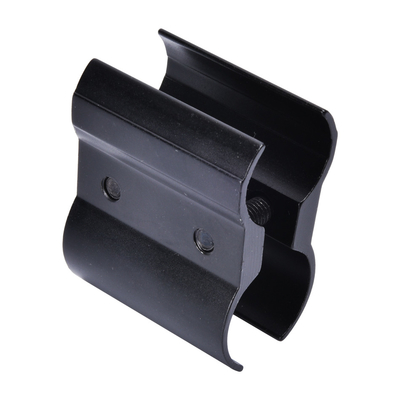 Negro mate QQ06 Clip de caza táctico linterna montado linterna de visión de montaje