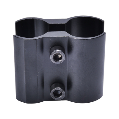 Negro mate QQ06 Clip de caza táctico linterna montado linterna de visión de montaje
