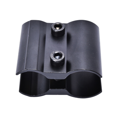 Negro mate QQ06 Clip de caza táctico linterna montado linterna de visión de montaje