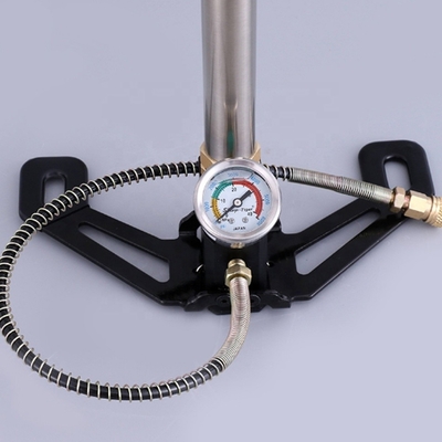 Bomba de aire manual de alta presión 4500psi 300bar Negro para combustible de gasolina