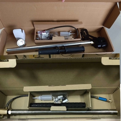 Bomba de aire manual de alta presión 4500psi 300bar Negro para combustible de gasolina