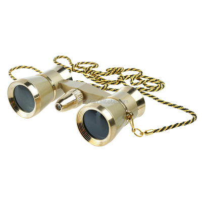 3x25 binocular de ópera para escalada de montaña y dia de objetivo de 25 mm