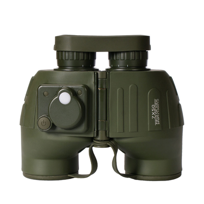 7X50 Binoculares con brújula Telescopio medidor de distancia Su mejor herramienta de navegación marina