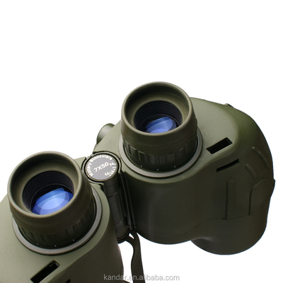 7X50 Binoculares con brújula Telescopio medidor de distancia Su mejor herramienta de navegación marina