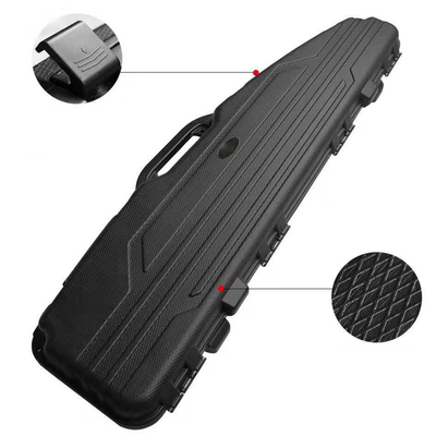 Dimensiones exteriores 1330*380*130 mm Caja a prueba de golpes para almacenamiento de arco y flecha