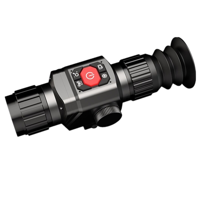 Visión nocturna Óptica 35MM Lente portátil de imagen térmica alcance para 1800M distancia de detección