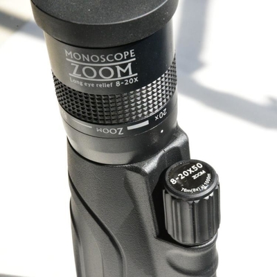 8-20x50 Magnificación Monocular completamente recubierto Gran para las aventuras de caza