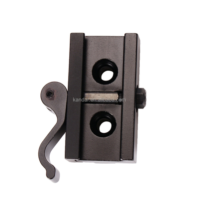Adaptador de montaje Riser totalmente metálico para 21 mm a 11 mm Bracket de sujeción en aleación de aluminio negro
