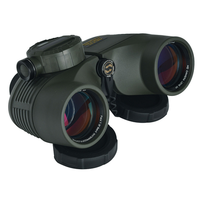 Binoculares impermeables de 7x50 con telémetro interno para navegación Pesca Deportes acuáticos