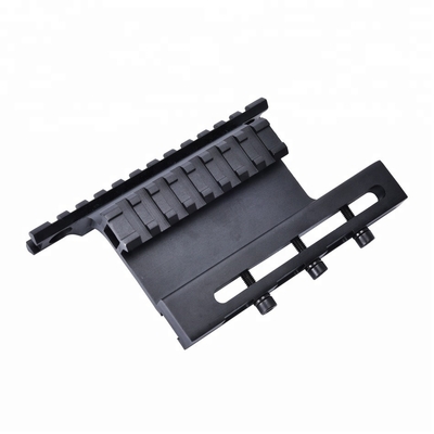 Sistema de montaje de campo de visión lateral con longitud inferior de 127 mm y acabado negro mate
