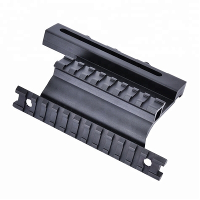 Sistema de montaje de campo de visión lateral con longitud inferior de 127 mm y acabado negro mate