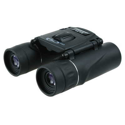 Compacto plegable QC 8X21 binoculares estudiantiles con enfoque cercano 6.4m y alivio del ojo 10mm