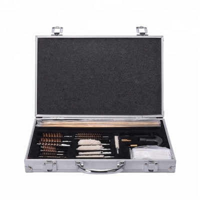 Kit de limpieza de caja de aluminio de plata para 0.22 0.177 12G 9MM y rendimiento duradero