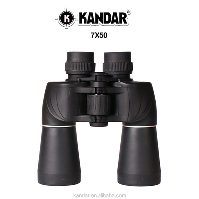 Binoculares de alta potencia 7X50 Bak4 con telescopio refractor de gran angular y objetivo