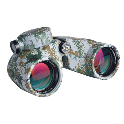 Binocular para deportes al aire libre con iluminación y brújula de 50 mm de diámetro del objetivo