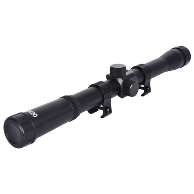Potencia máxima de salida 0 4X20 Objetivos de caza con montaje de 21 mm y diámetro del objetivo de 20 mm