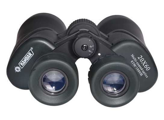 Porro Prism 20X60 binoculares impermeables para aves telescopio de caza fabricado