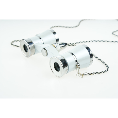 Gafas ligeras de teatro de ópera 3x25 con material opcional de caucho y aluminio