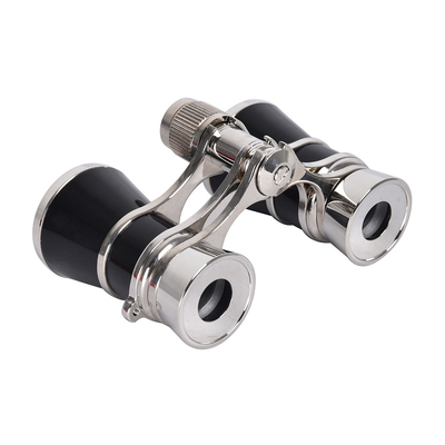3x Magnificación Mini Telescopio de Metal Noble para las carreras de caballos 3x25