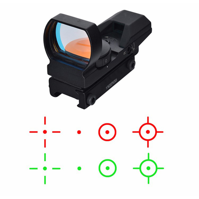 Red Dot Scope 1X22X33 MO 3/5/10/15 Potencia de salida máxima 0 4 Visión refleja retículo