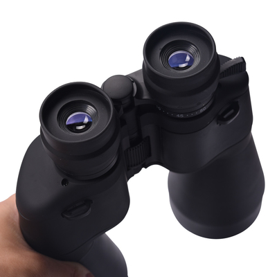 Diámetro del objetivo 60mm Negro 10-30X60 Larga distancia de senderismo Binocular para viajes al aire libre