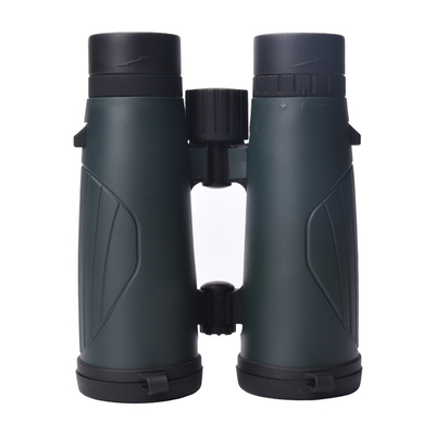 Telescopio verde 10x42 a prueba de agua y niebla para caza senderismo deportes al aire libre binocular