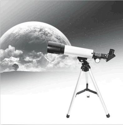 Experimente la belleza del cielo nocturno con el telescopio profesional F36050 y el trípode