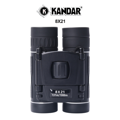 Compacto y duradero 8X21 Niños Binocular Niños Telescopio Centro de enfoque 2.6 Pupila de salida