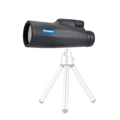 Telescopio monocular de largo alcance de 12x50 con clip de trípode y recubrimiento de lente doble.