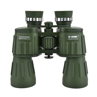 Telescopio verde de largo alcance 10x50 para observación de vida silvestre y aventuras de observación de aves